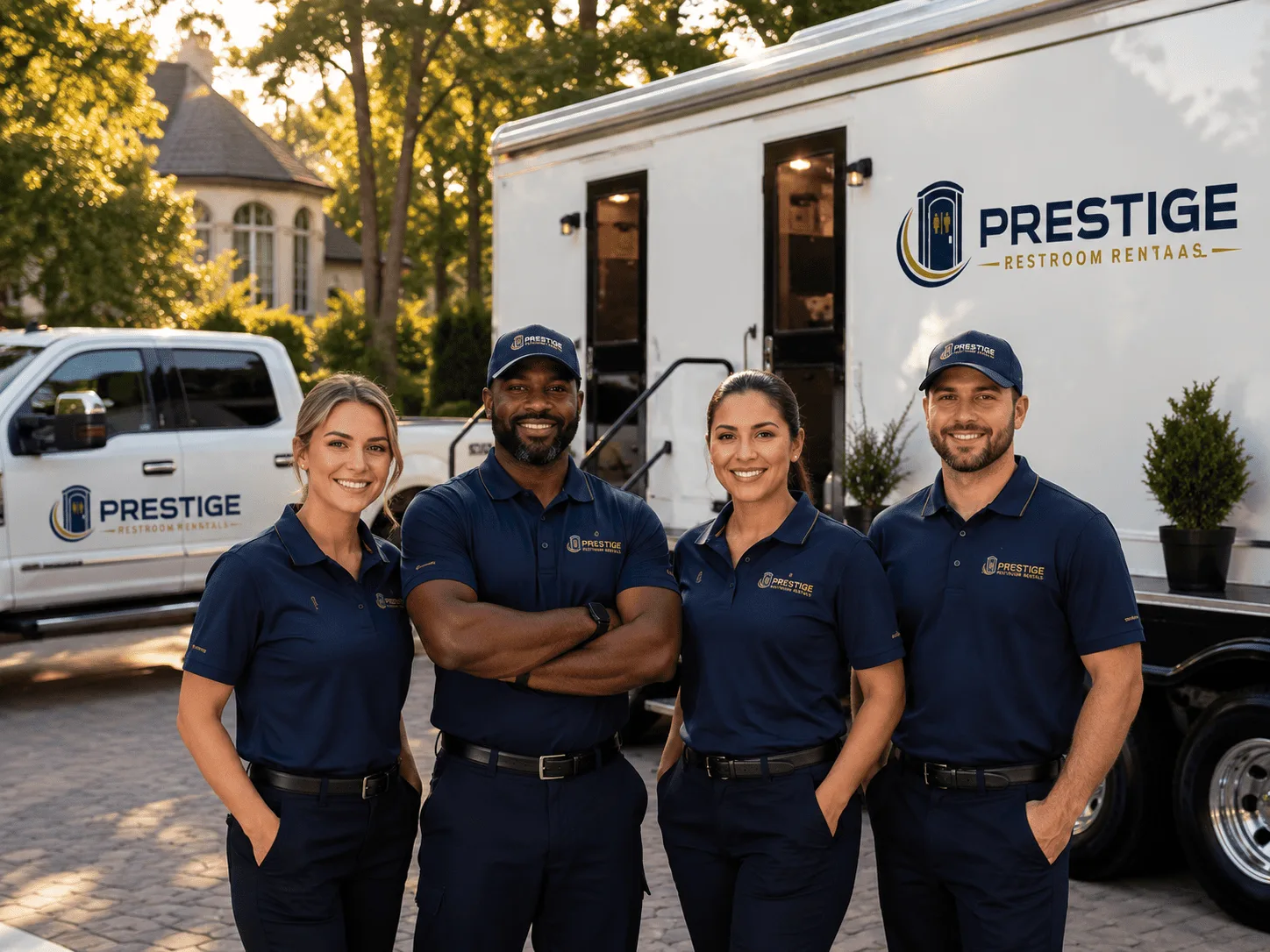 Trusted Luxury Portable Restrooms company in Byron, MI